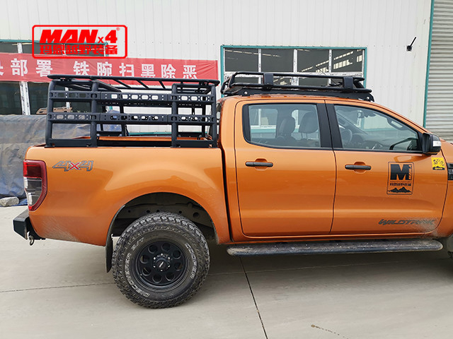 Black FORD Roll Bar 4x4 Adjustable Pickup Truck Bed Roll Bars